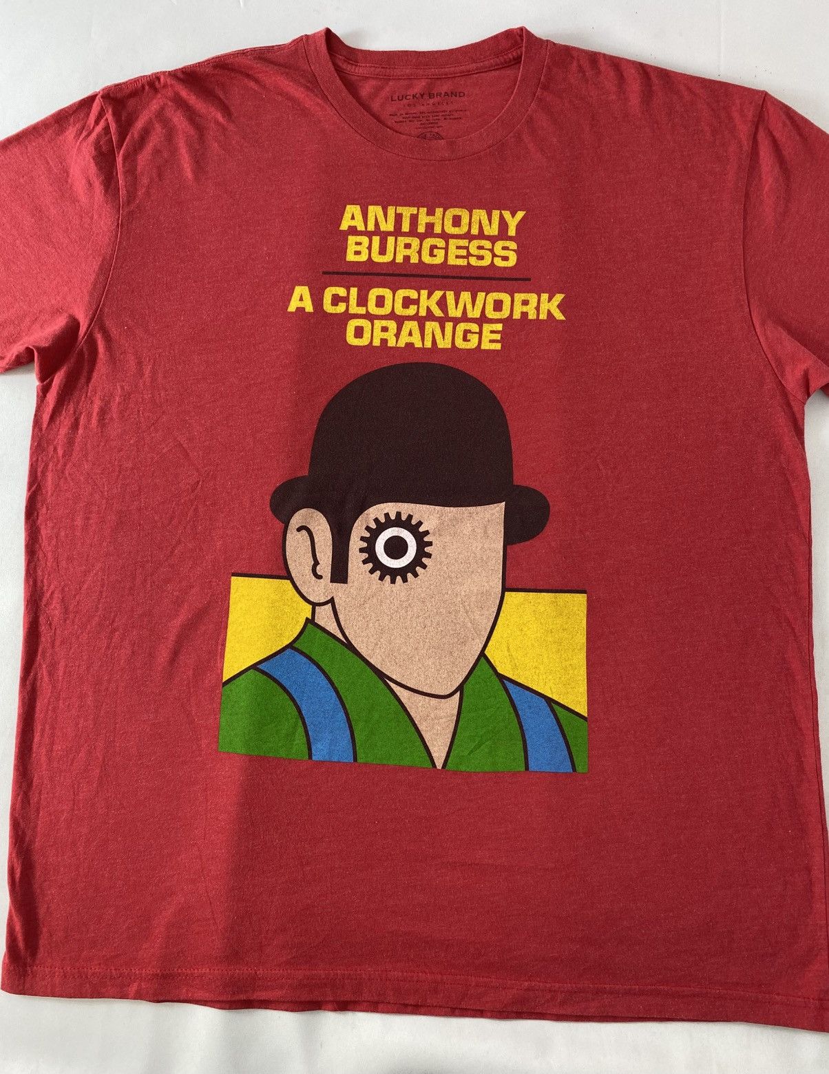 Lucky Brand A Clockwork Orange Iconic Character Anthony Burgess Tee Size US XL / EU 56 / 4 - 3 Thumbnail