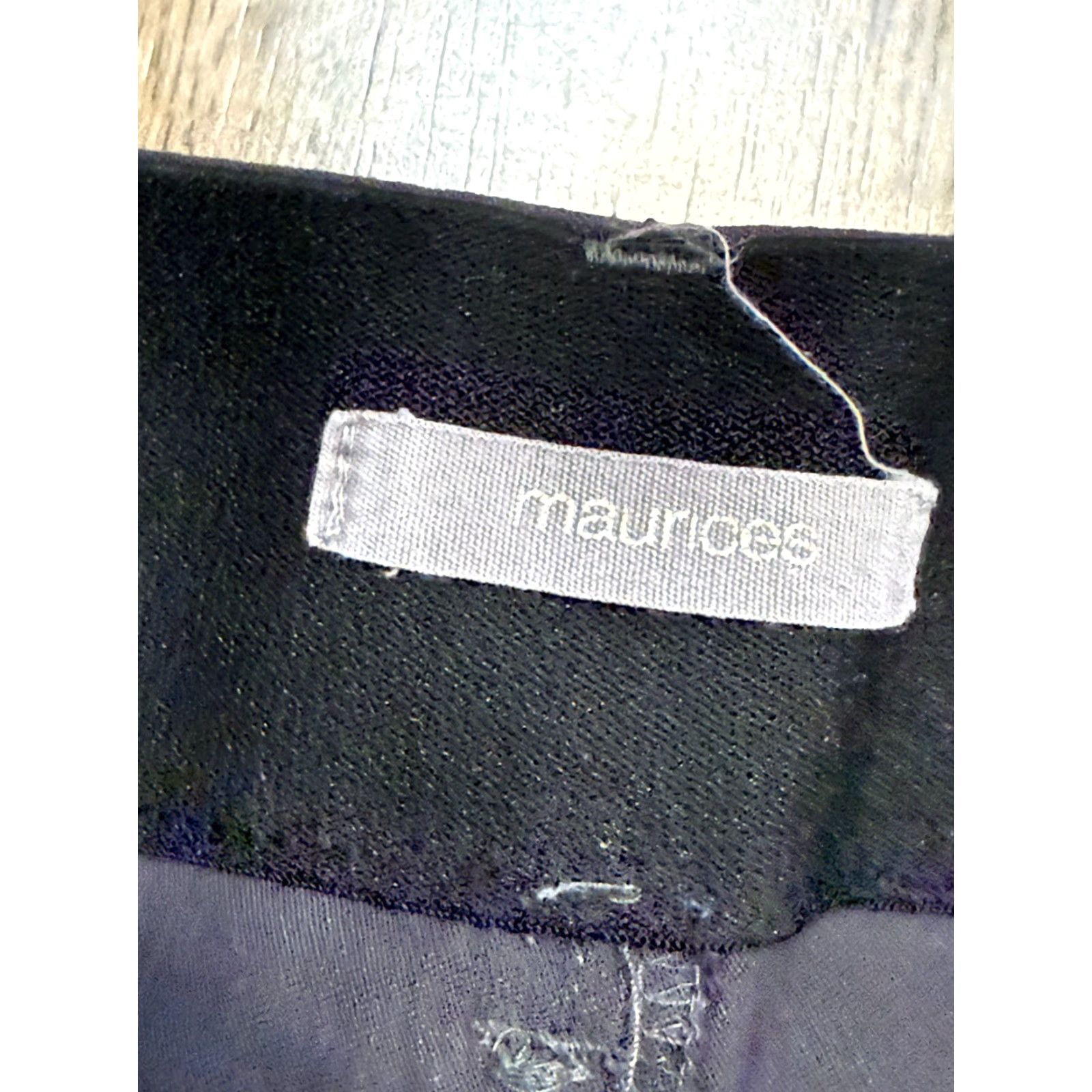 Vintage Maurices Pants Women's XS Gray Straight Leg Pull On Mid Rise Pants Size 26" / US 2 / IT 38 - 4 Thumbnail