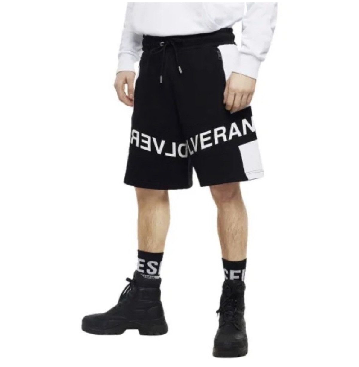 Diesel Diesel DLVERANCE Logo Shorts Oversized Streetwear Size US 32 / EU 48 - 2 Thumbnail