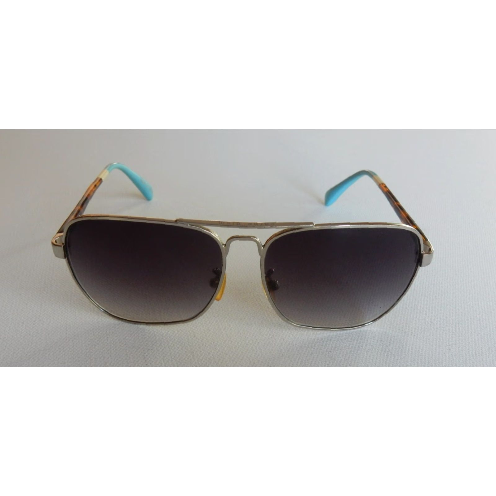 Vintage TOM'S Aviator Sunglasses 58[]14 130 Brown Scratched Lenses Unisex Adults Size ONE SIZE - 2 Thumbnail