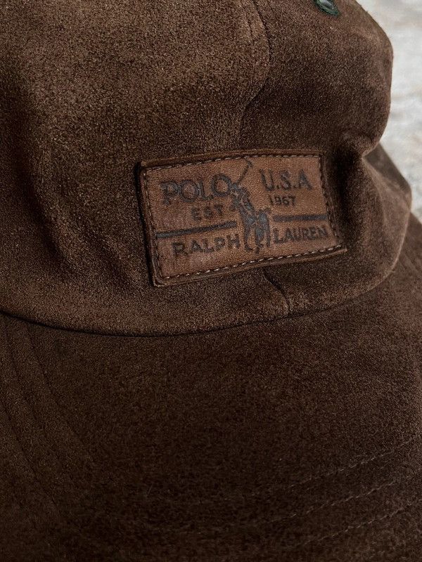 Polo Ralph Lauren OG Polo Ralph Lauren Leather Hat 2000s One Size Size ONE SIZE - 3 Thumbnail
