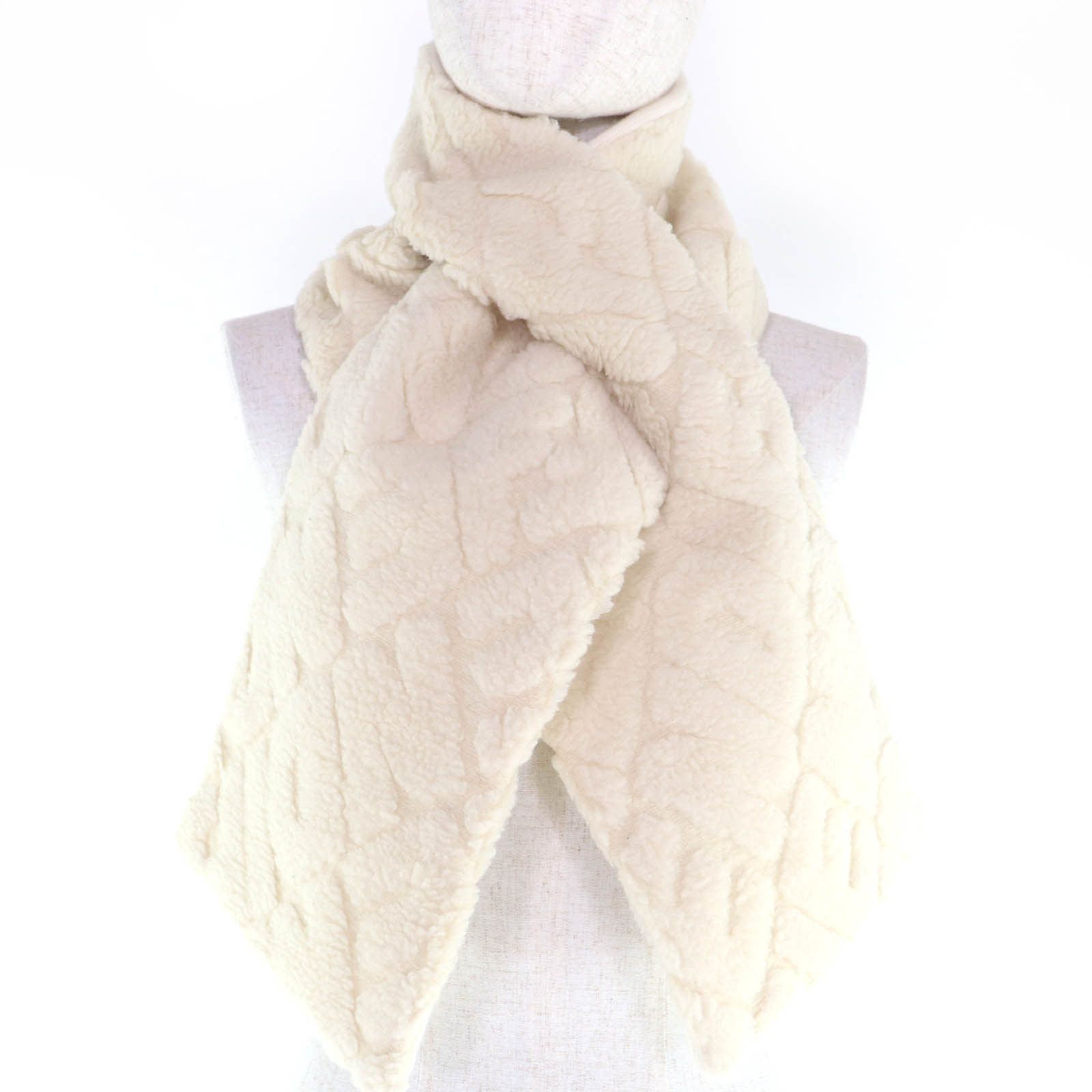 Fendi Fendi Fendi logo knit wool scarf Textile Scarf FXT438 DUTY FREE for USA Size ONE SIZE - 1 Thumbnail