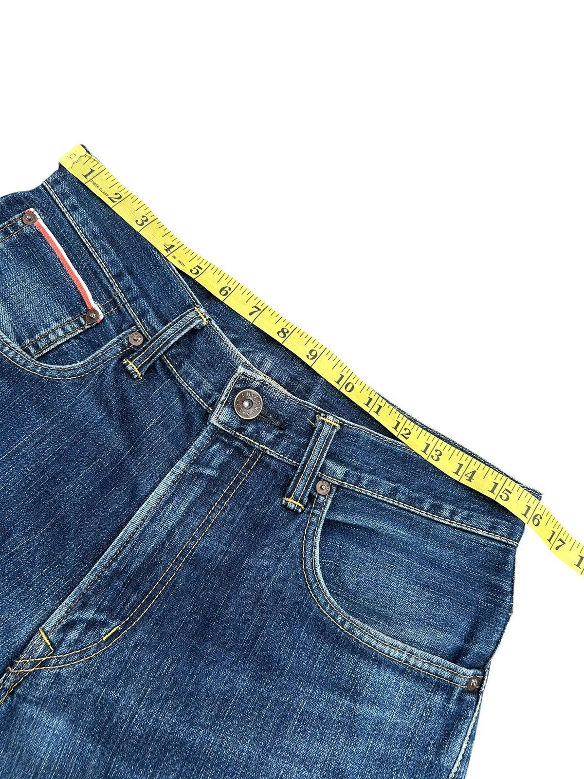 Kapital VINTAGE EDWIN 505Z SELVEDGE BUCKLE BACK DENIM JEANS Size US 32 / EU 48 - 14 Thumbnail