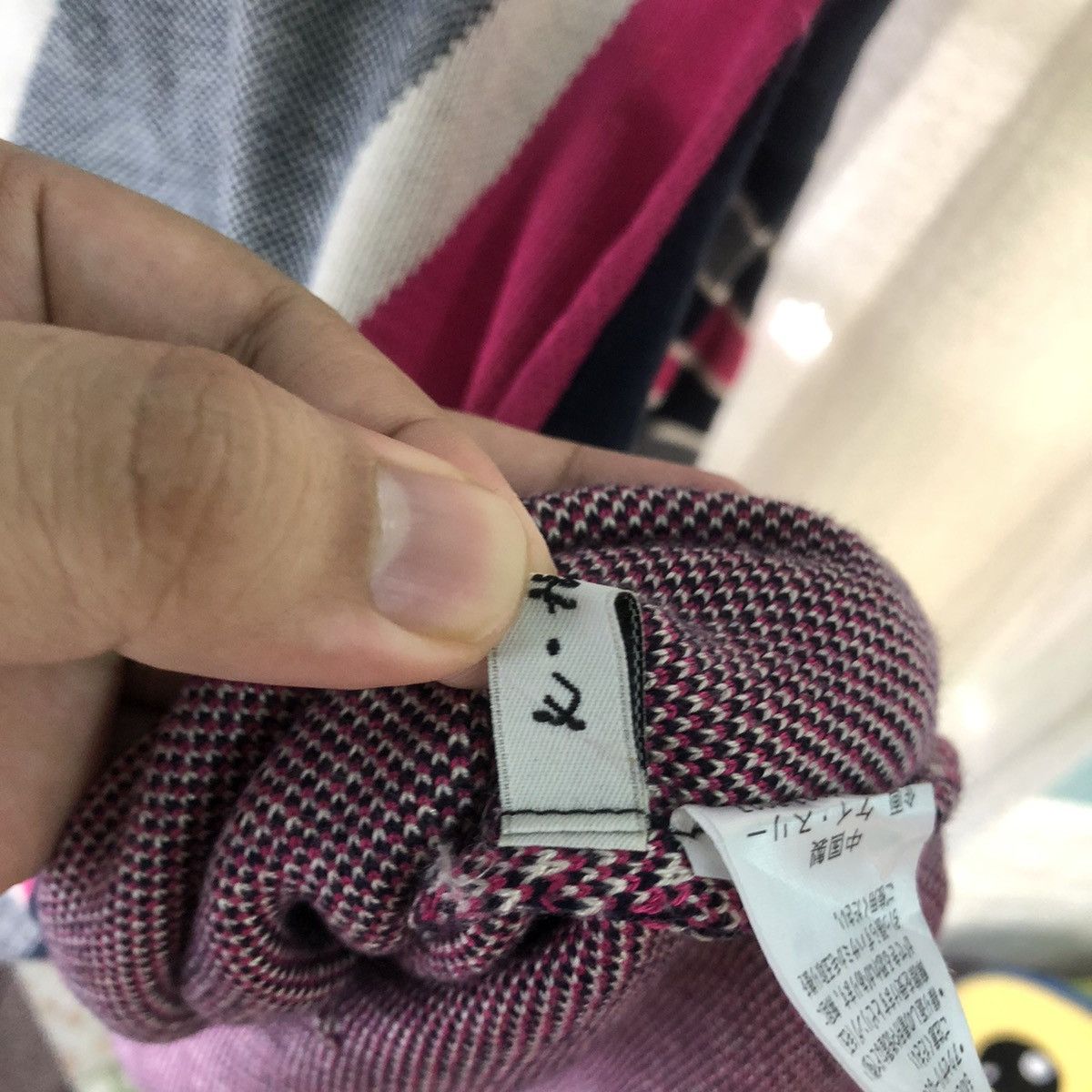 Homespun Knitwear × Japanese Brand K Three Pink Knitwear #7413 Size M / US 6-8 / IT 42-44 - 10 Thumbnail