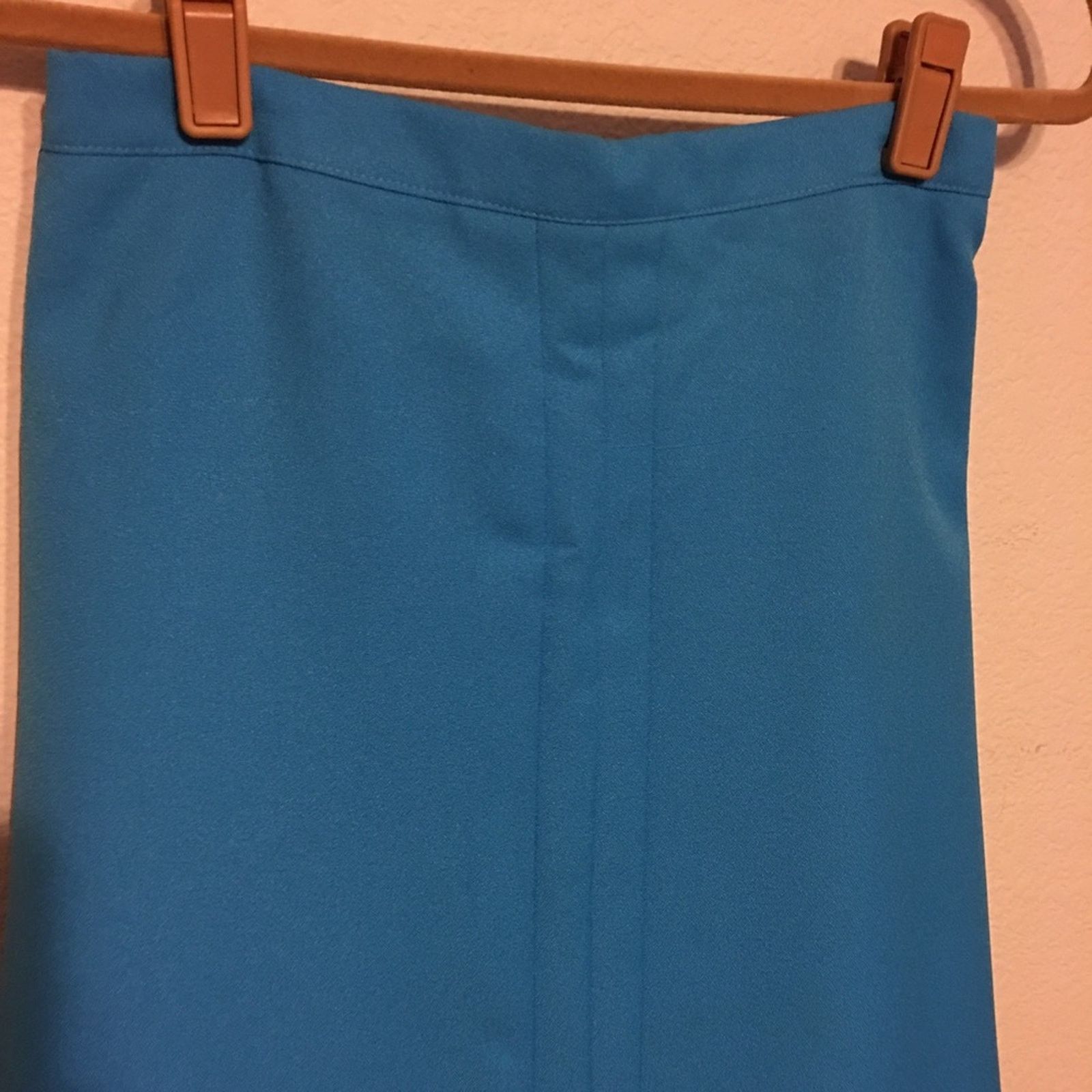 Vintage Ladies Prelude turquoise jacket and skirt set 8 Size M / US 6-8 / IT 42-44 - 6 Thumbnail
