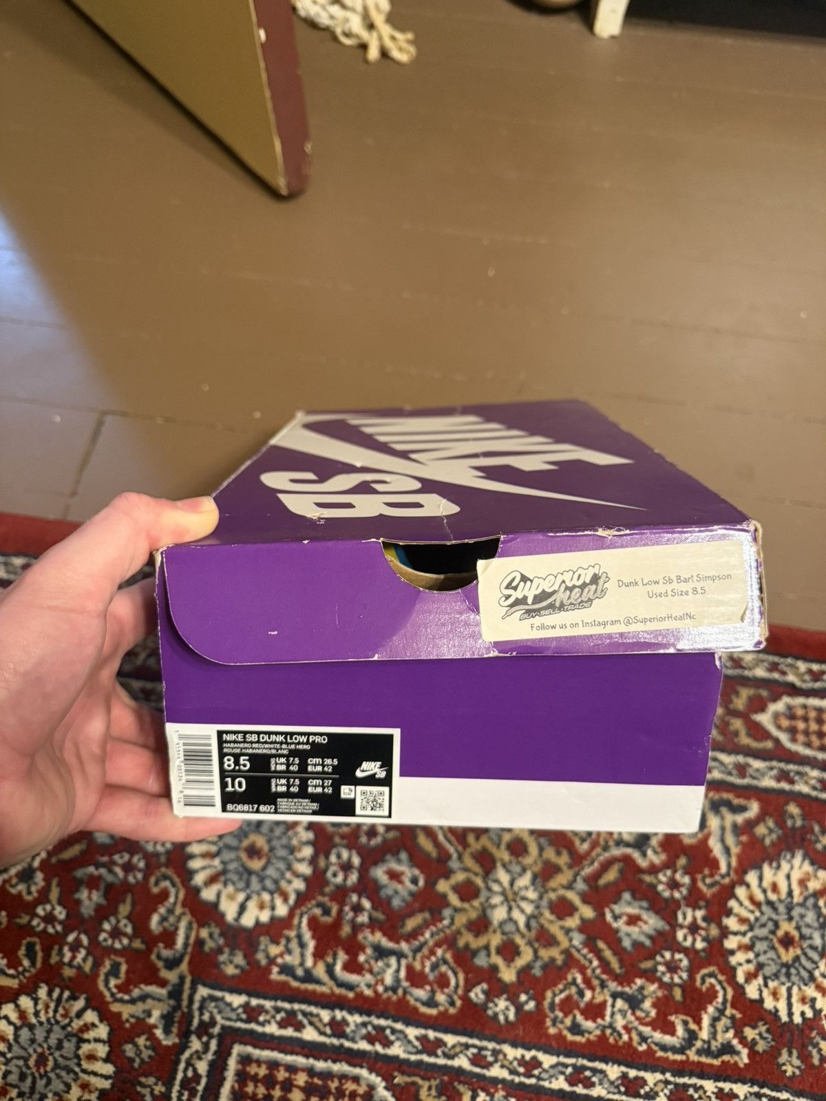 Nike Nike Dunk Low Pro Bart Simpson Size US 8.5 / EU 41-42 - 5 Thumbnail