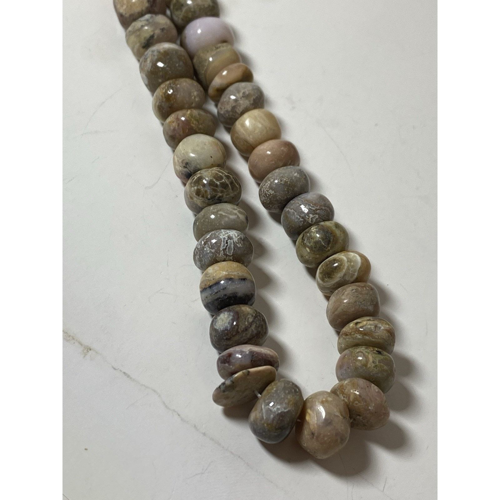Other Natural Australian Opal Smooth Rondelle Beaded Necklace Size ONE SIZE - 3 Thumbnail