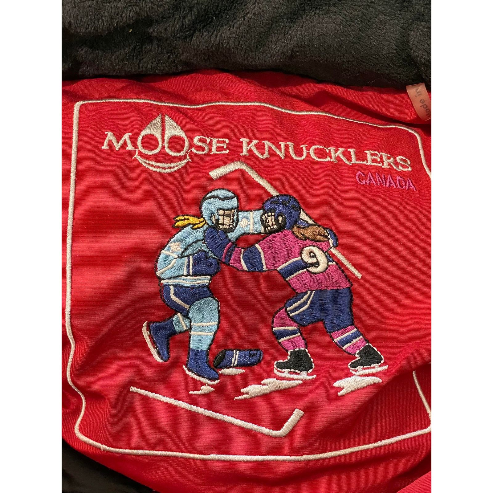 Moose Knuckles Moose Knuckle Red Fur Lined Coat Kids Size US M / EU 48-50 / 2 - 6 Thumbnail