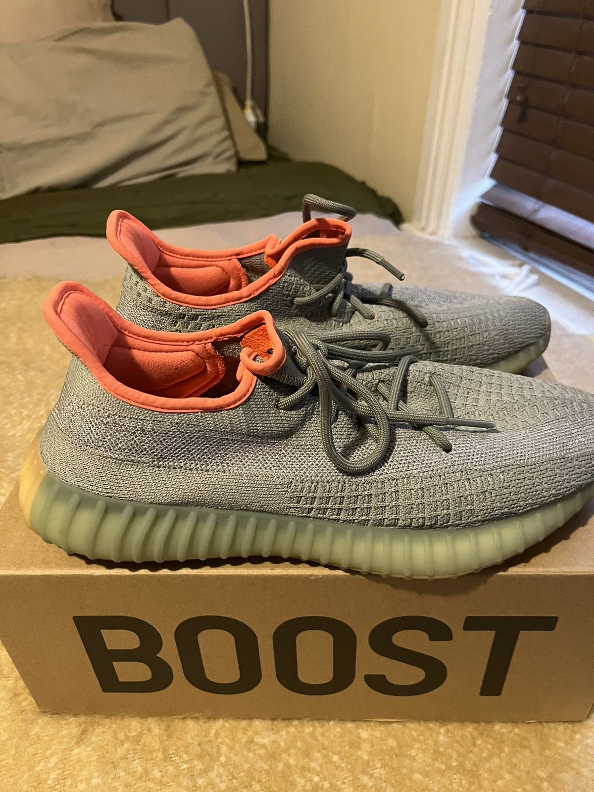 Yeezy Yeezy Boost 350 / Desert Sage Size US 11 / EU 44 - 2 Thumbnail