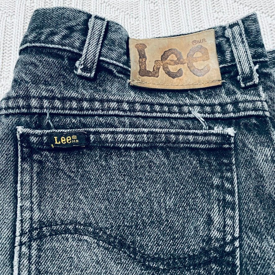 Lee Lee black straight leg jeans Size US 34 / EU 50 - 4 Thumbnail