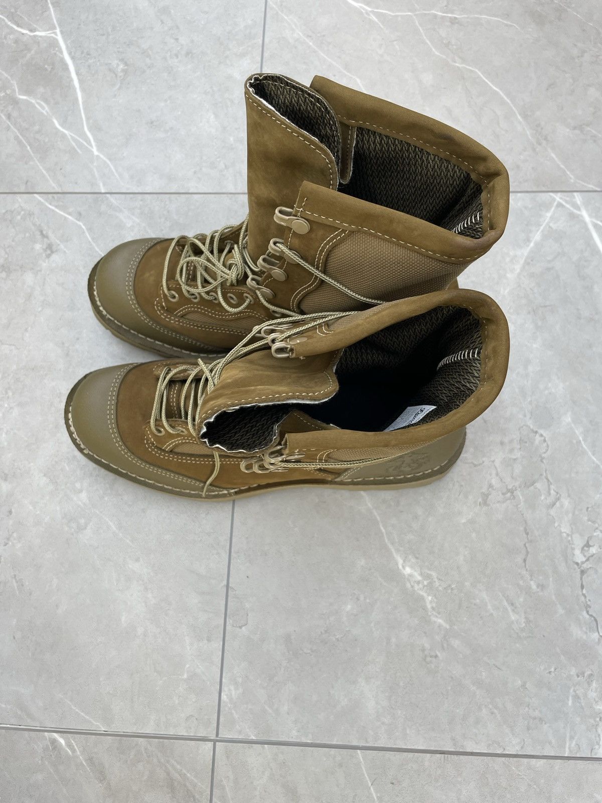 Vintage Vintage Military Tan Desert Combat Boots Size US 12 / EU 45 - 6 Thumbnail