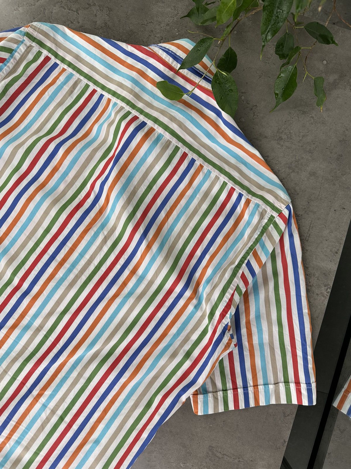 Paul & Shark Paul & Shark Stripped Shirt Short Sleeve Size US L / EU 52-54 / 3 - 13 Thumbnail