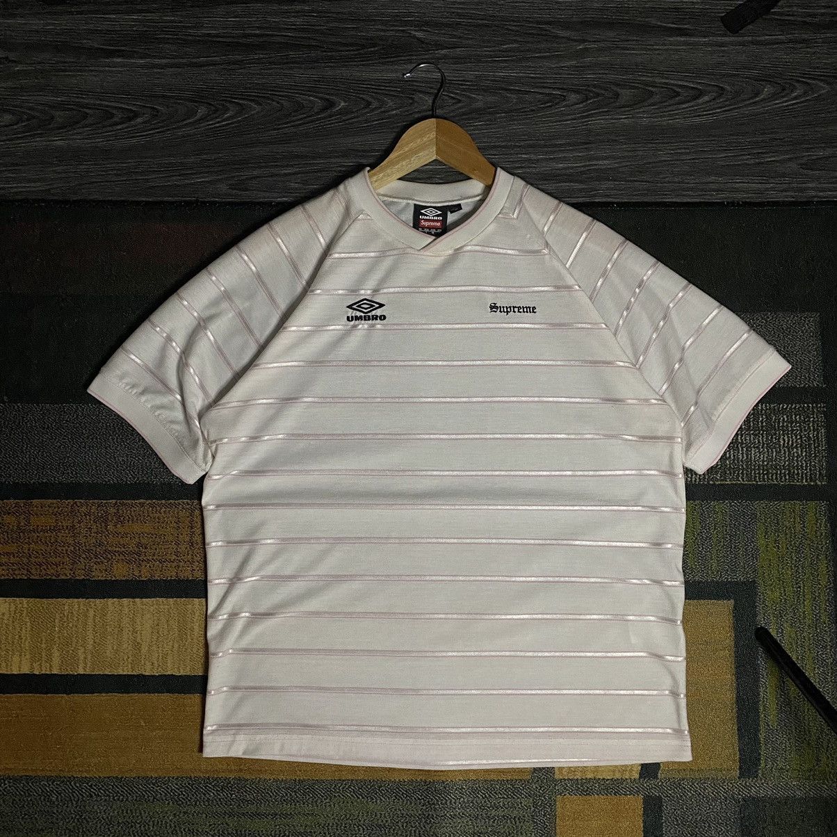Supreme × Umbro Supreme x Umbro Stripe Soccer Jersey Size US S / EU 44-46 / 1 - 1 Thumbnail