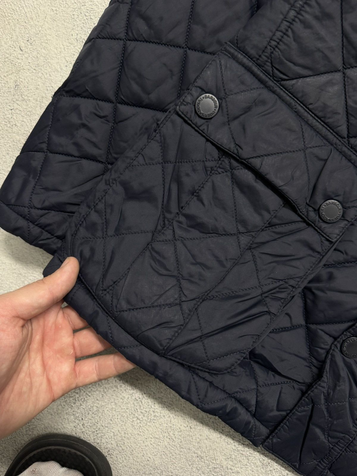 Barbour Vintage Barbour Windshield Polarquilt Quilted Jacket Size US L / EU 52-54 / 3 - 8 Thumbnail