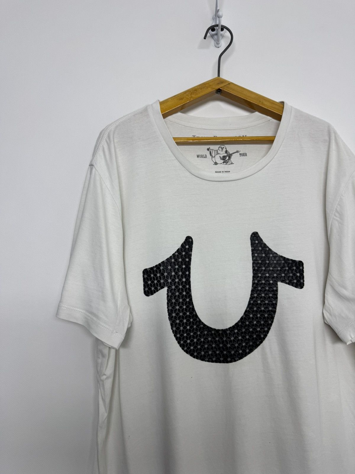 True Religion Vintage True Religion T-Shirt White big logo Size US L / EU 52-54 / 3 - 2 Thumbnail