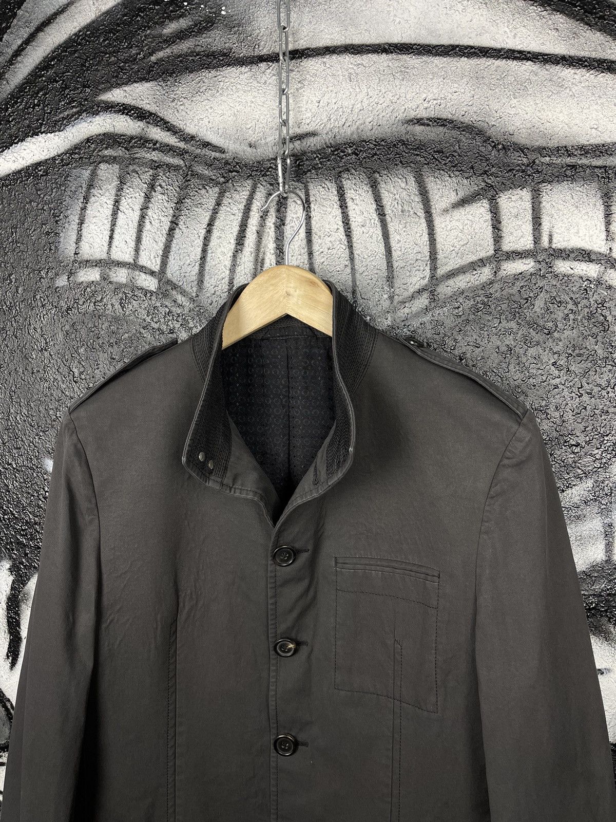 Hugo Boss Hugo Boss Alfred-W Vintage Dark Grey Blazer Jacket Size 48 Size US M / EU 48-50 / 2 - 2 Thumbnail