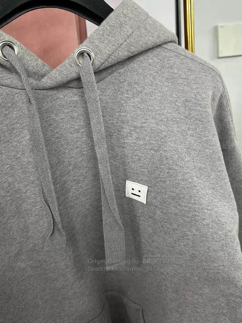 Acne Studios Acne Studios Gray Hooded Sweatshirt Size XXS / US 00 / IT 34 - 2 Thumbnail