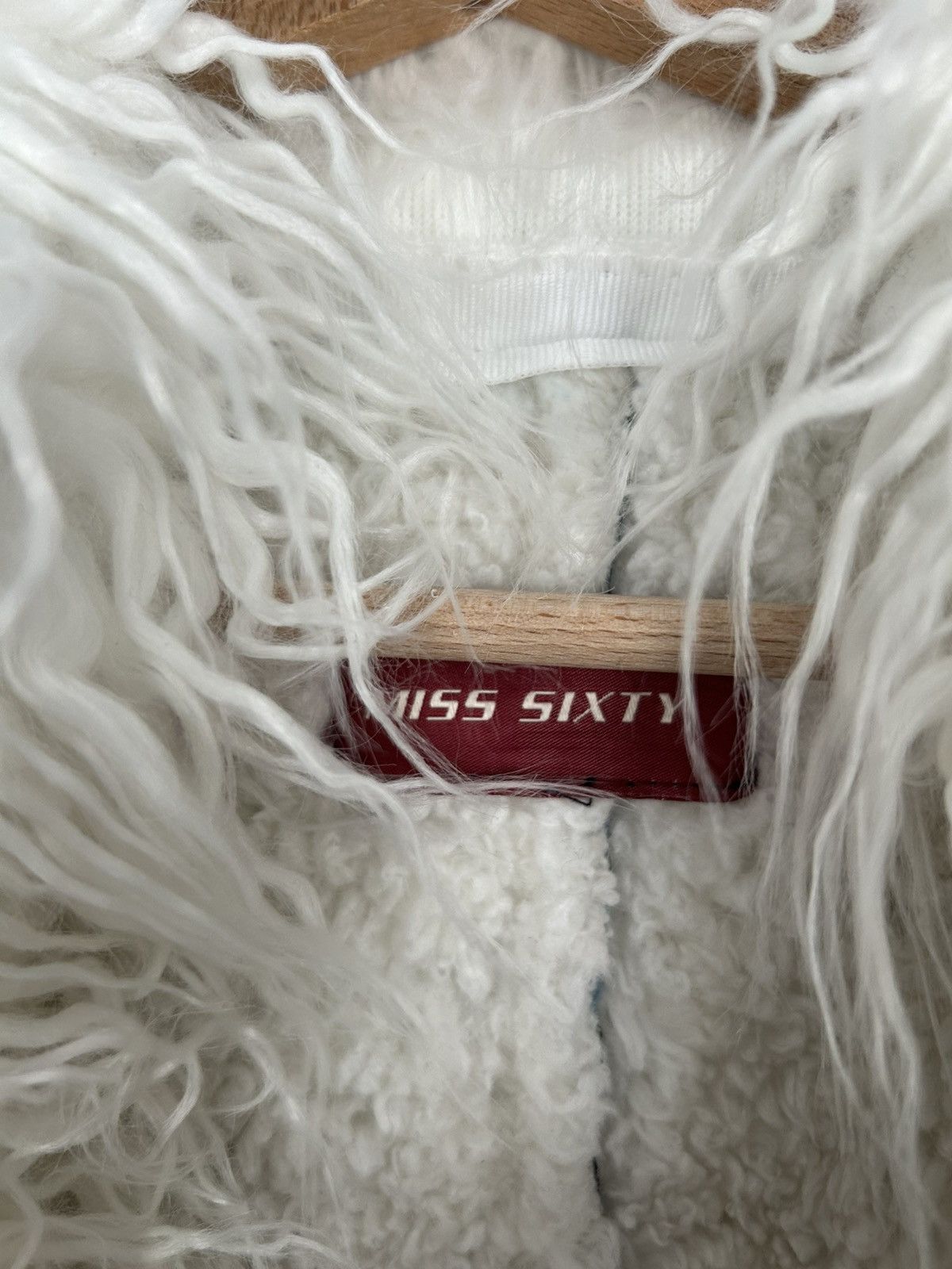Miss Sixty Miss Sixty Denim Fur Jacket Avant Garde Streetwear Y2K 00s Size S / US 4 / IT 40 - 7 Thumbnail