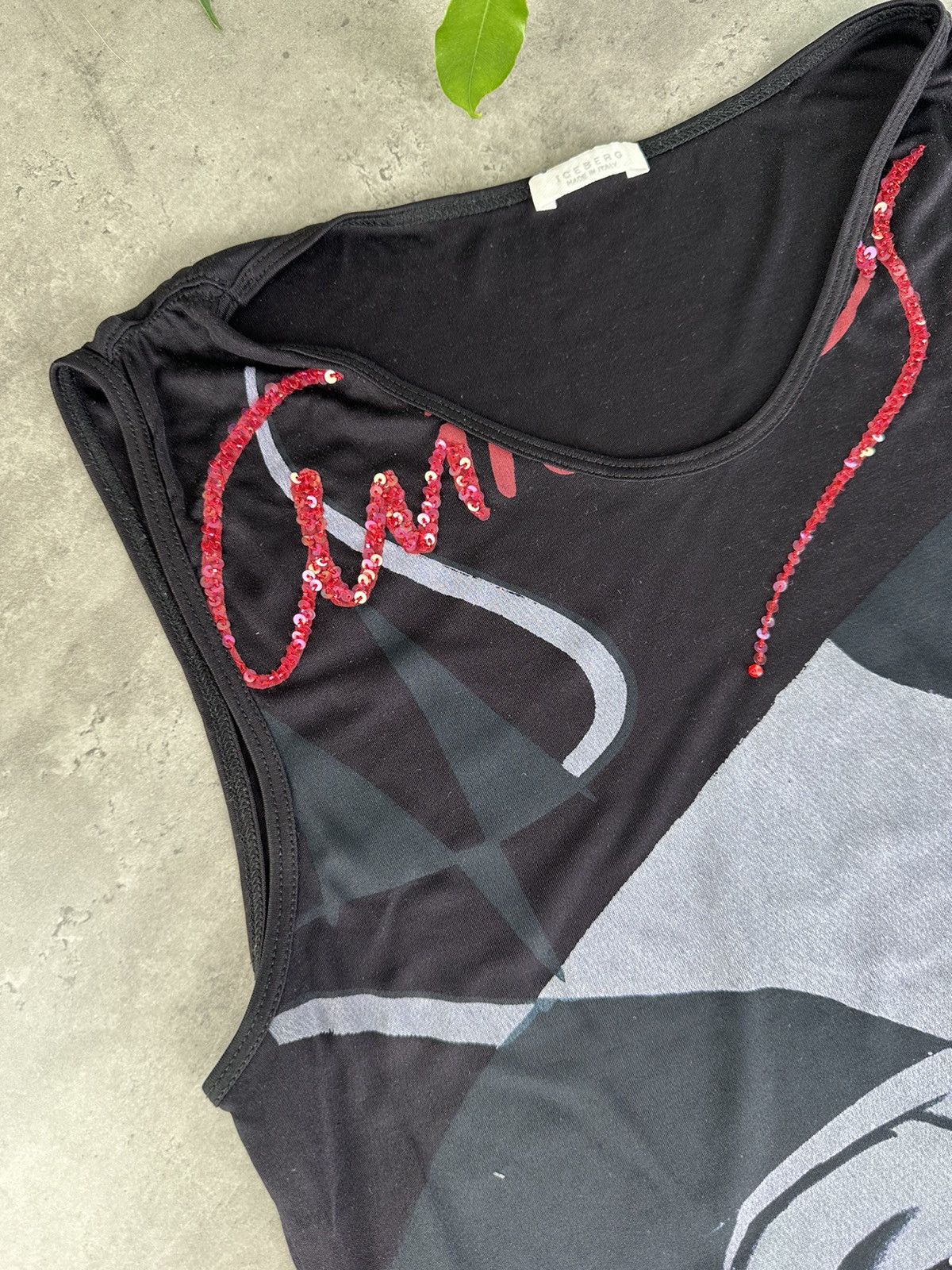 Iceberg Iceberg Printed Tank Top Size M / US 6-8 / IT 42-44 - 3 Thumbnail