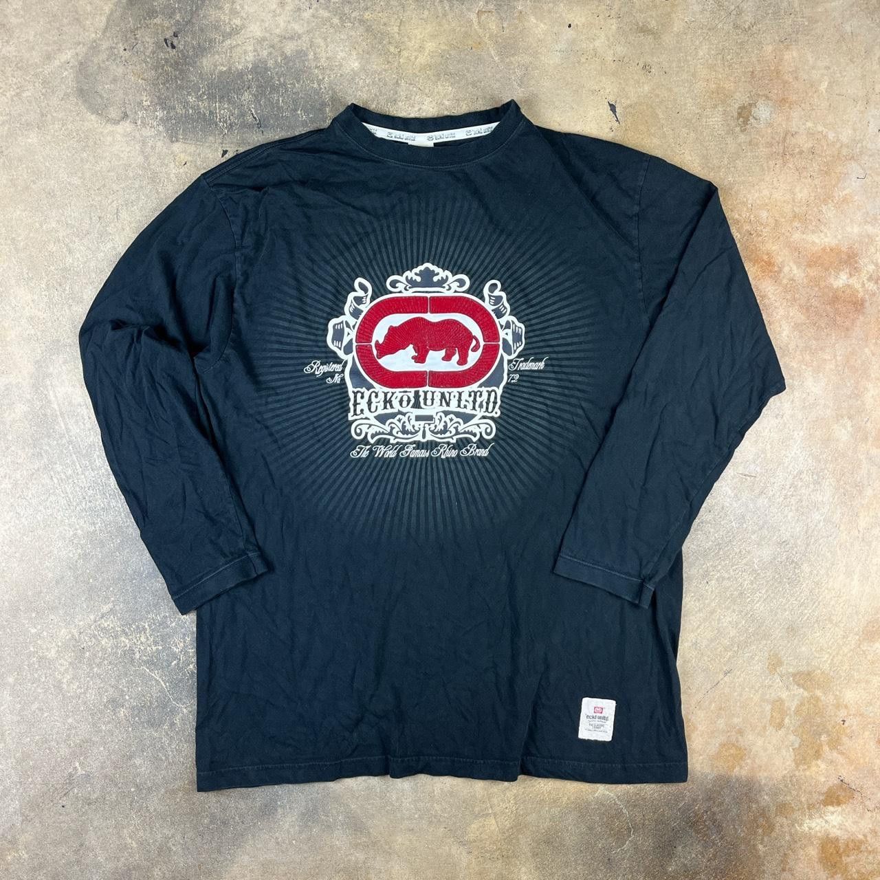 Ecko Unltd. Y2k Ecko Unltd Rino Graphic Longsleeve Tee Size US XL / EU 56 / 4 - 1 Thumbnail