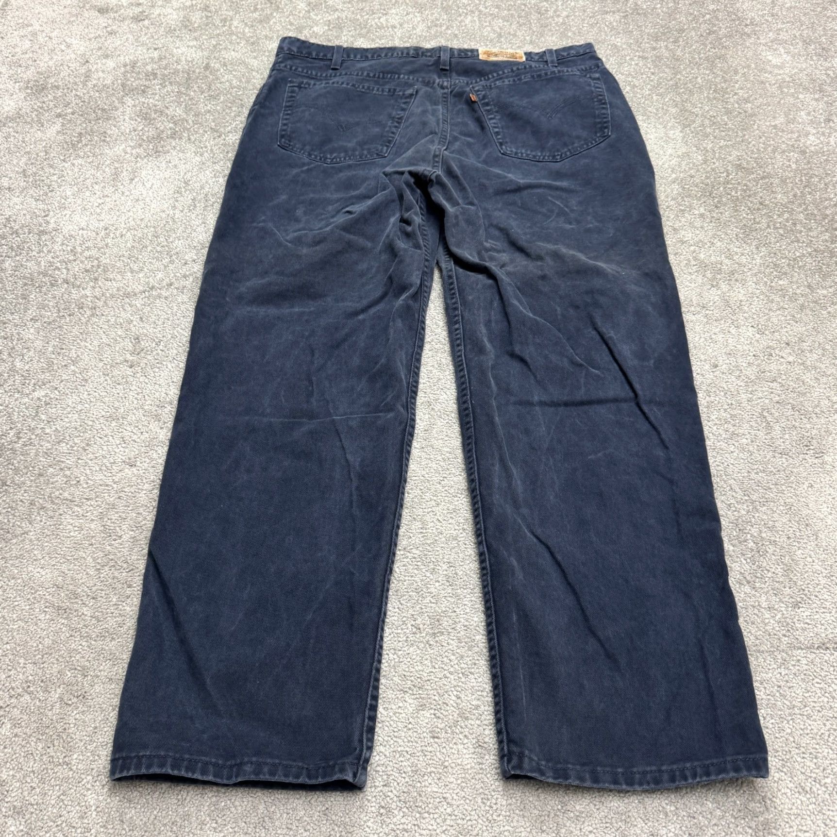 Levi's VINTAGE Levi's Jeans Men 42 Relaxed Fit 90s Y2K Straight Twill Blue Rocker Streetwear Size US 42 / EU 58 - 2 Thumbnail