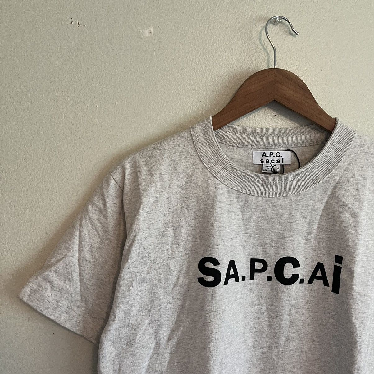 A.P.C. × Sacai Side Zip Taiyo Tee Size US M / EU 48-50 / 2 - 4 Thumbnail