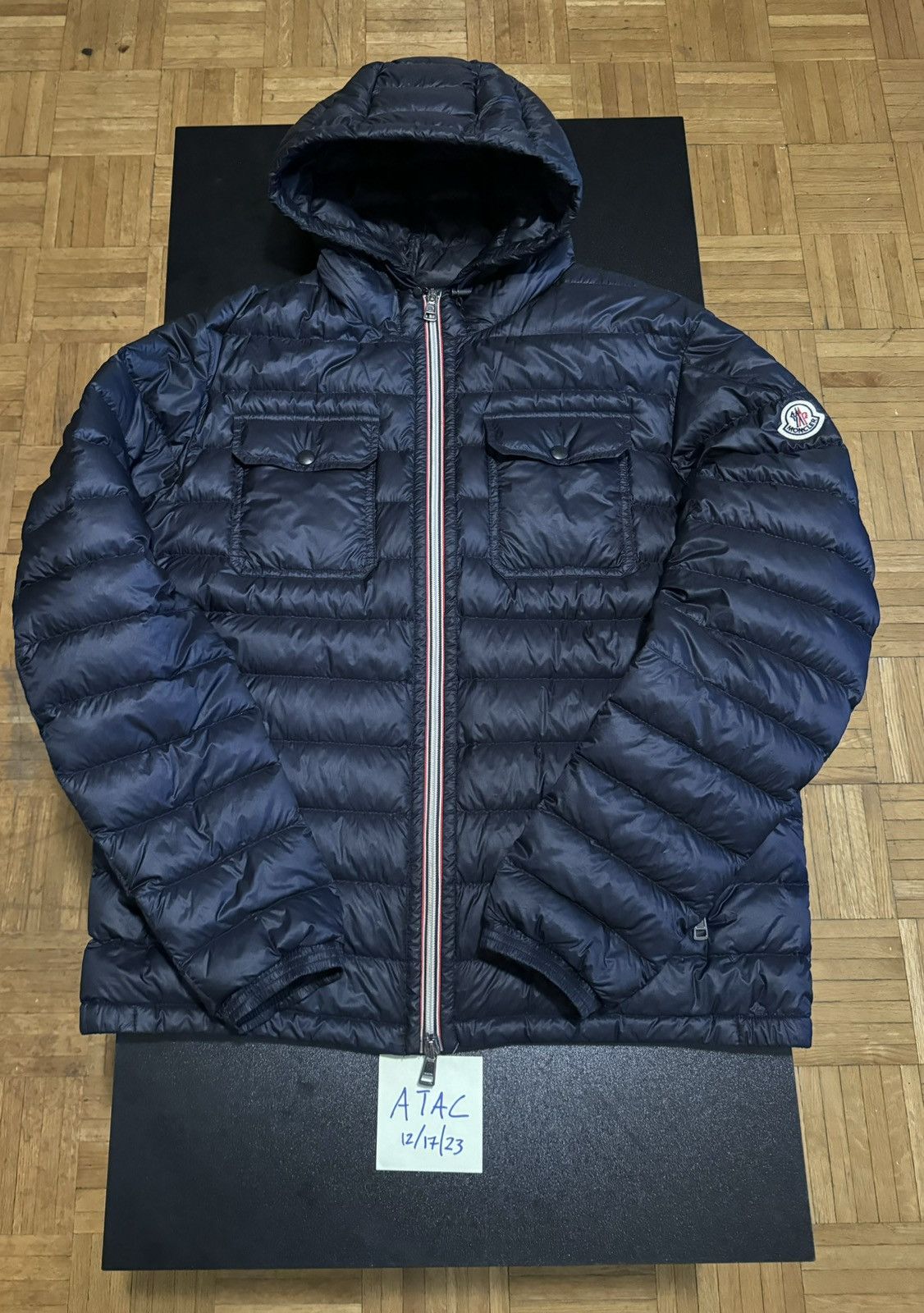 Moncler Douret Hooded Slim Down Jacket | Grailed