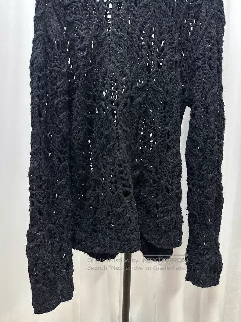 Dries Van Noten Dries Van Noten Loose Hollow Wool Sweater Size M / US 6-8 / IT 42-44 - 3 Thumbnail