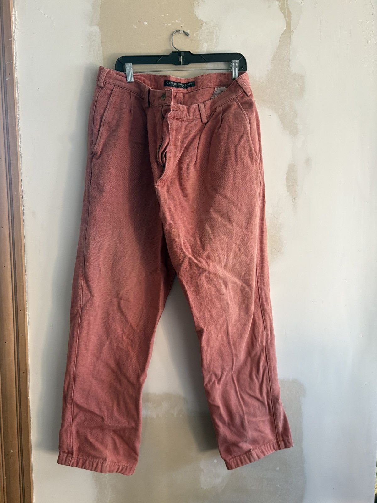 Vintage Sun-faded Pink Pants Size US 36 / EU 52 - 1 Thumbnail