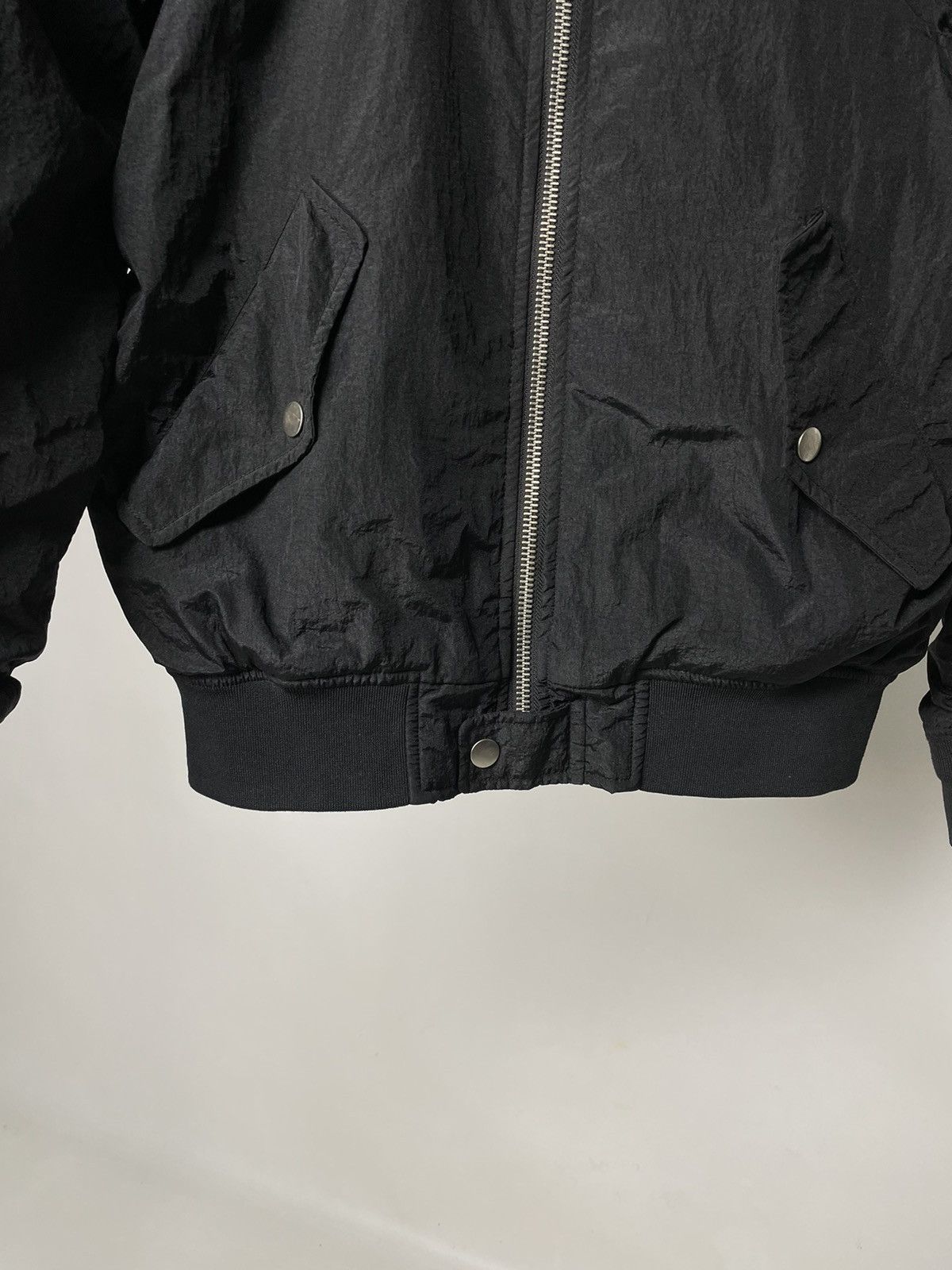 Diesel Diesel J-Dust ( S size ) 👁️ Vintage Black Nylon Bomber Jacket Size US S / EU 44-46 / 1 - 7 Thumbnail