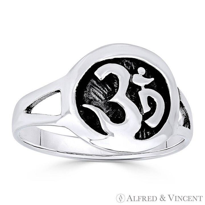 Other Om Symbol Hindu Buddhist Charm Right-Hand Ring Size ONE SIZE - 1 Preview