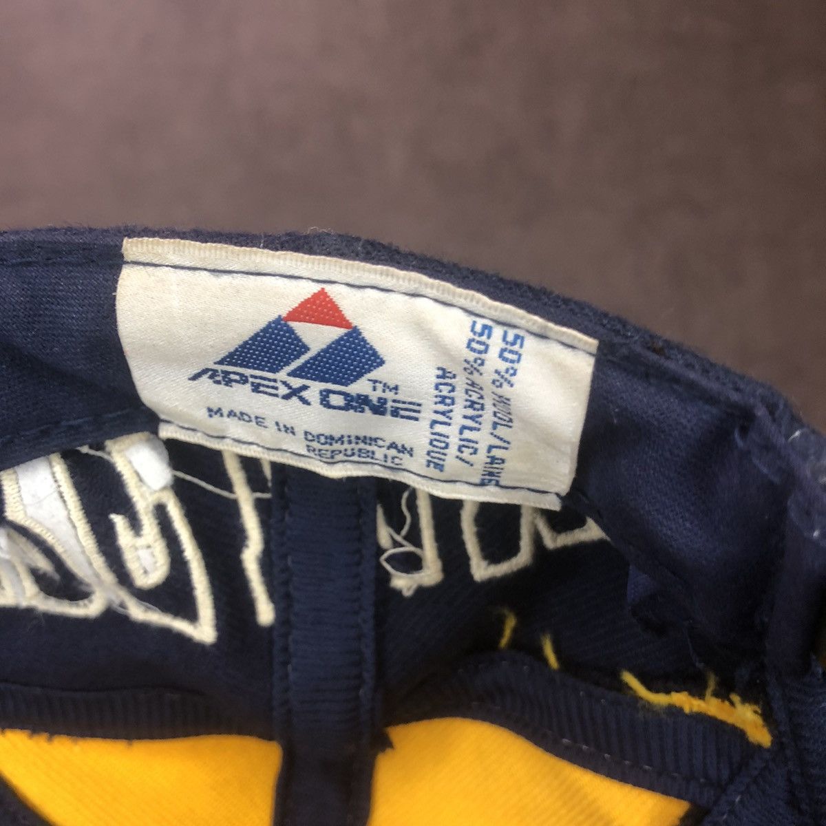 Vintage University Of Notre Dame ApexOneVintage Snapback Hat Cap 90s Size ONE SIZE - 6 Thumbnail