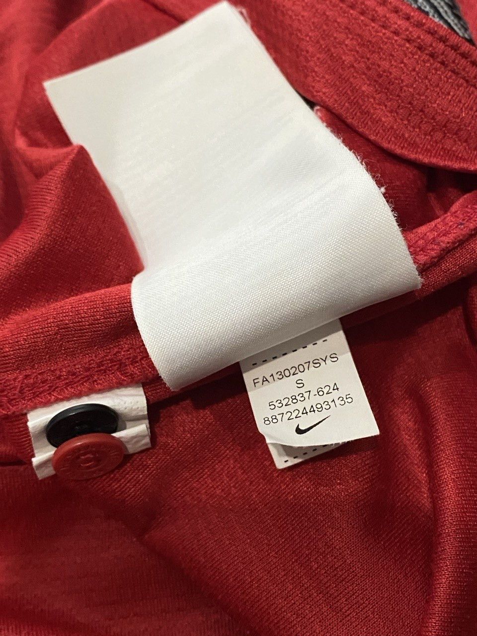 Nike Nike Manchester United 2013/14 Home Soccer Jersey Size US S / EU 44-46 / 1 - 17 Thumbnail