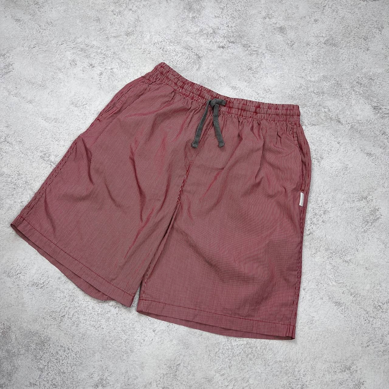 Ermenegildo Zegna Ermenegildo Zegna Swim Shorts Red Stripe Elastic Waist Size US 28 / EU 44 - 3 Thumbnail