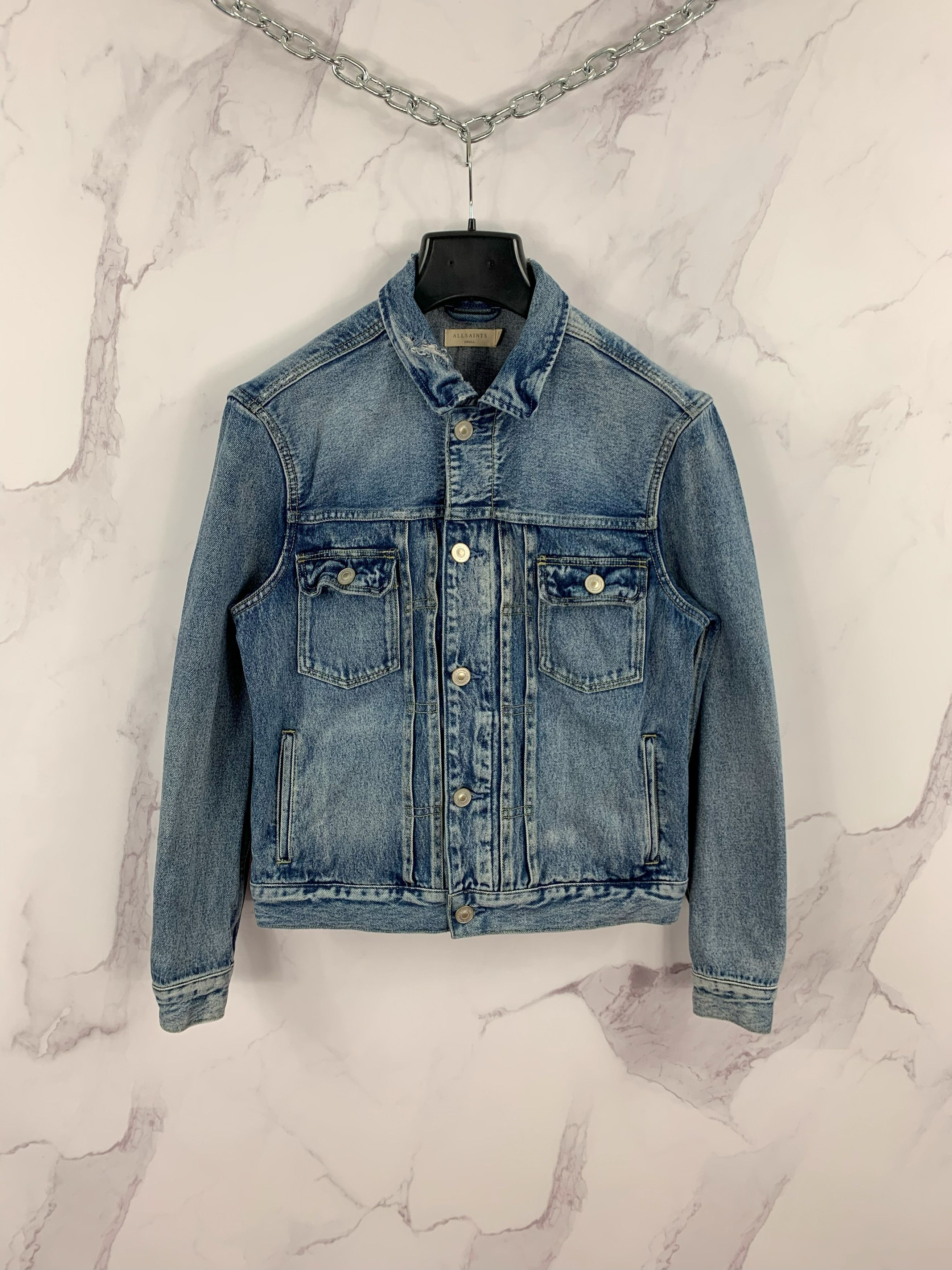 Allsaints Allsaints Bering Denim Jacket Grailed