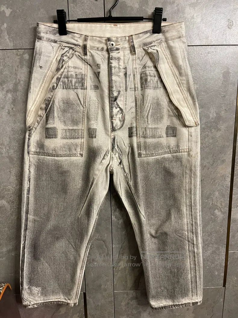 Rick Owens Rick Owens Make old zebra print pants Size US 32 / EU 48 - 1 Thumbnail