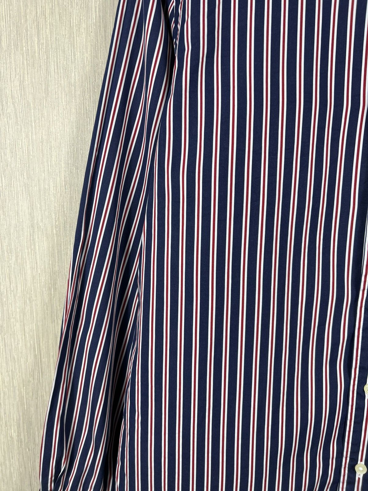 Ralph Lauren Vintage 90s Ralph Lauren striped old money chest logo shirt Size US L / EU 52-54 / 3 - 4 Thumbnail