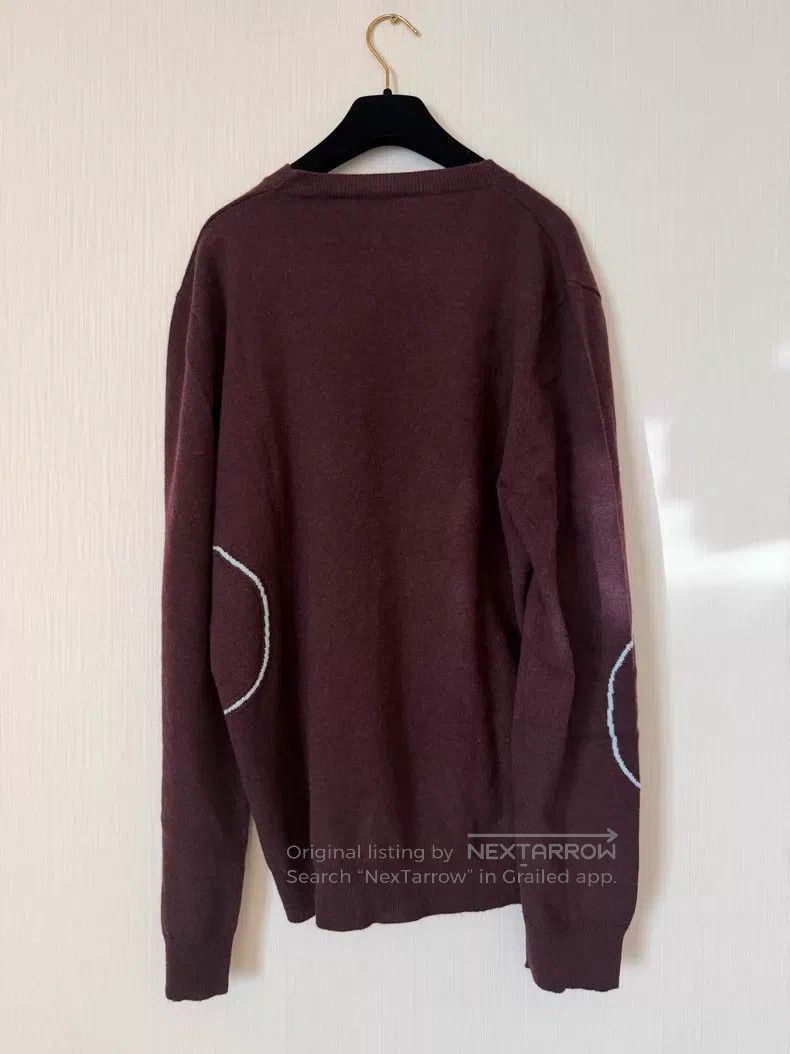 Hermes Hermes Men's Cashmere Sweater with Red Apple Pattern Size US XL / EU 56 / 4 - 2 Thumbnail