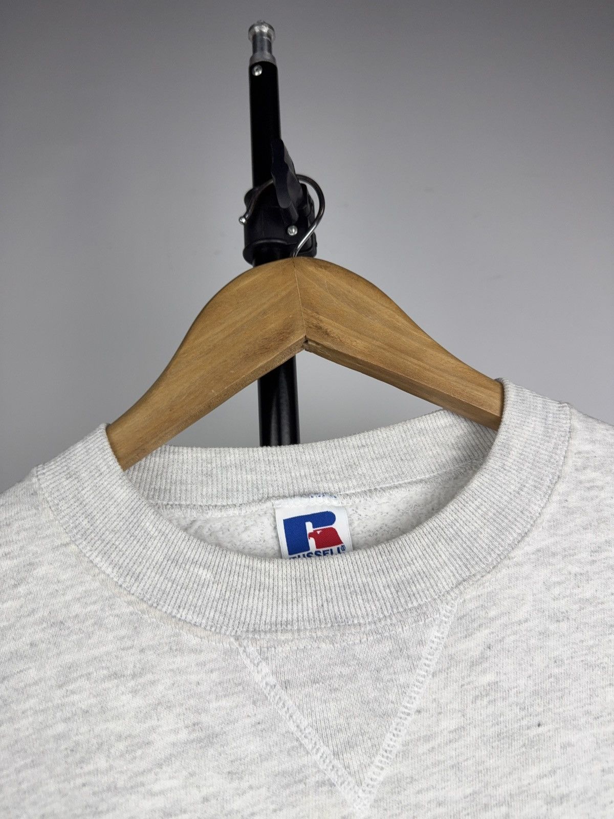 Russell Athletic 90s Vintage USA Russell Athletic Hockey Mom Varsity Crewneck Size US L / EU 52-54 / 3 - 3 Thumbnail