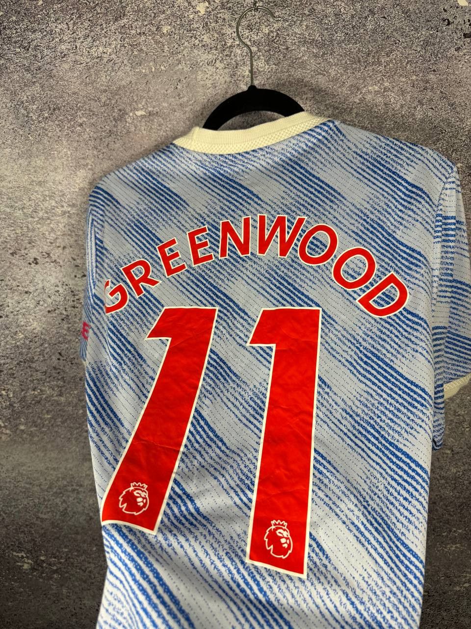 Vintage GREENWOOD Manchester United 2021/22 Away Fan Soccer Jersey Size US M / EU 48-50 / 2 - 12 Thumbnail