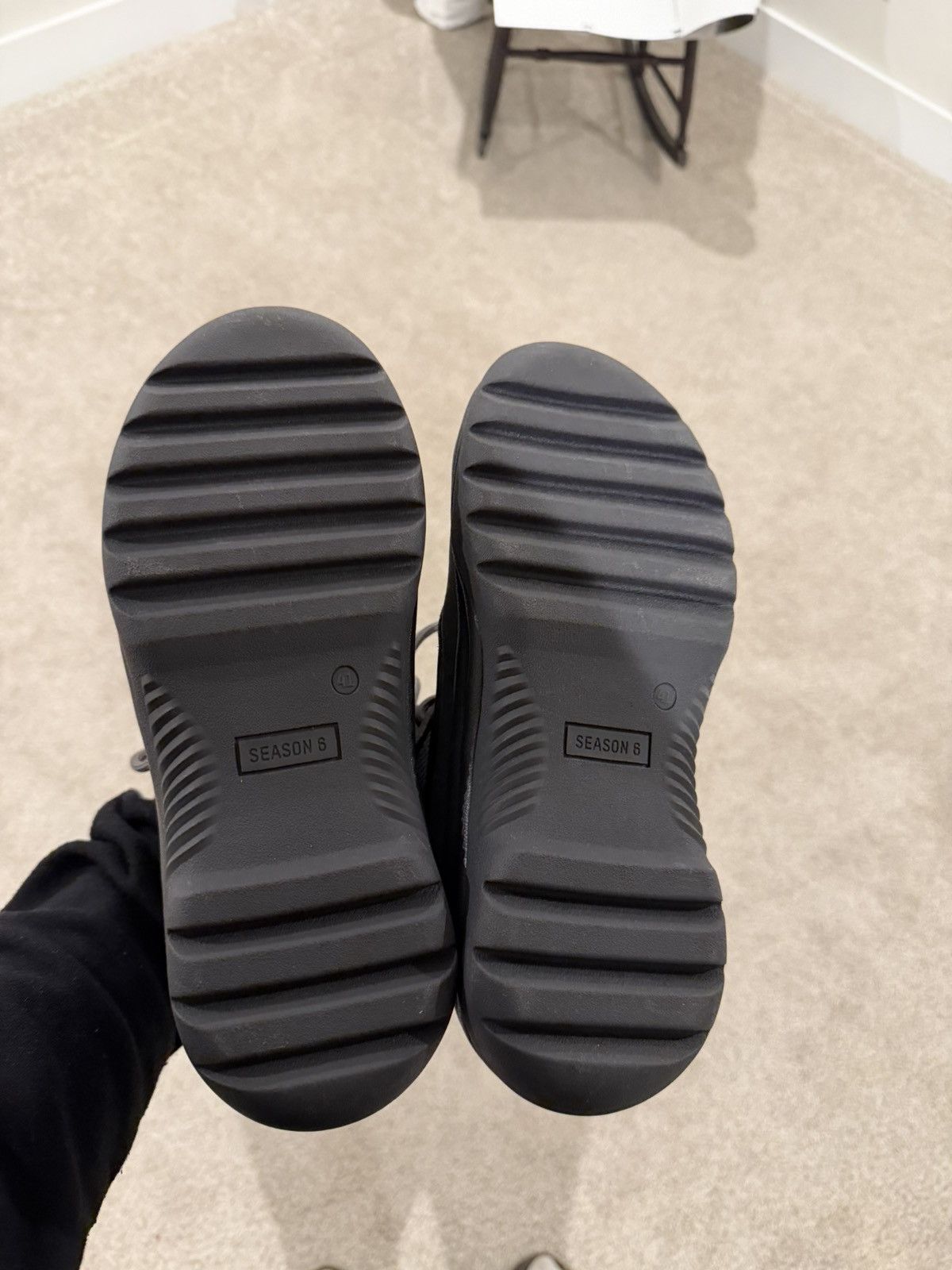 Yeezy Yeezy Season 6 Desert Boot “Graphite” Size US 8.5 / EU 41-42 - 8 Thumbnail