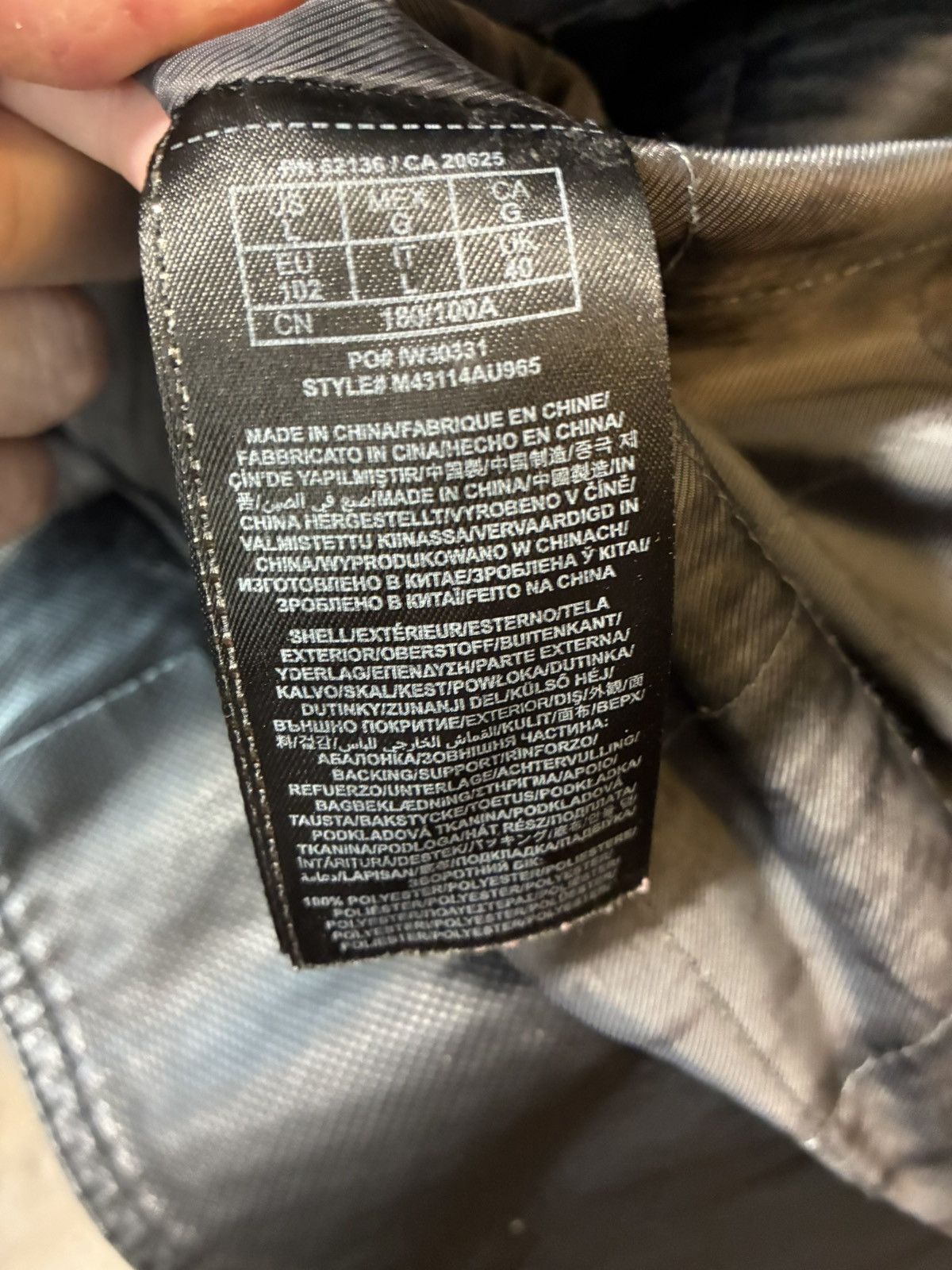 Guess Guess Textured zipper leather pleather jacket moto biker Size US L / EU 52-54 / 3 - 7 Thumbnail