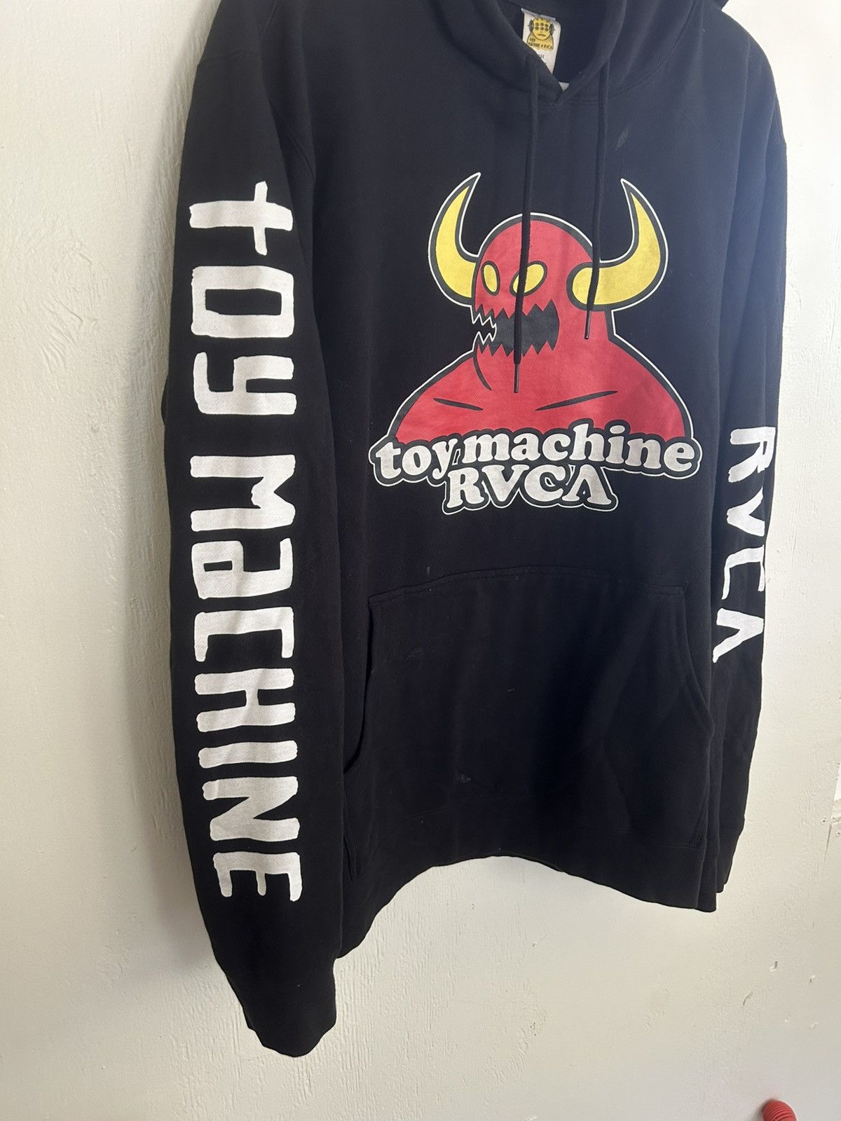 Toy Machine Toy Machine x Rvca Logo Hoodie Size US L / EU 52-54 / 3 - 3 Thumbnail