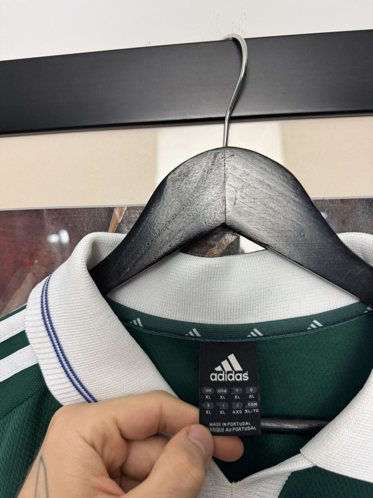 Adidas Panathinaikos Away football shirt 2001 Soccer Adidas Jersey Size US XL / EU 56 / 4 - 5 Thumbnail