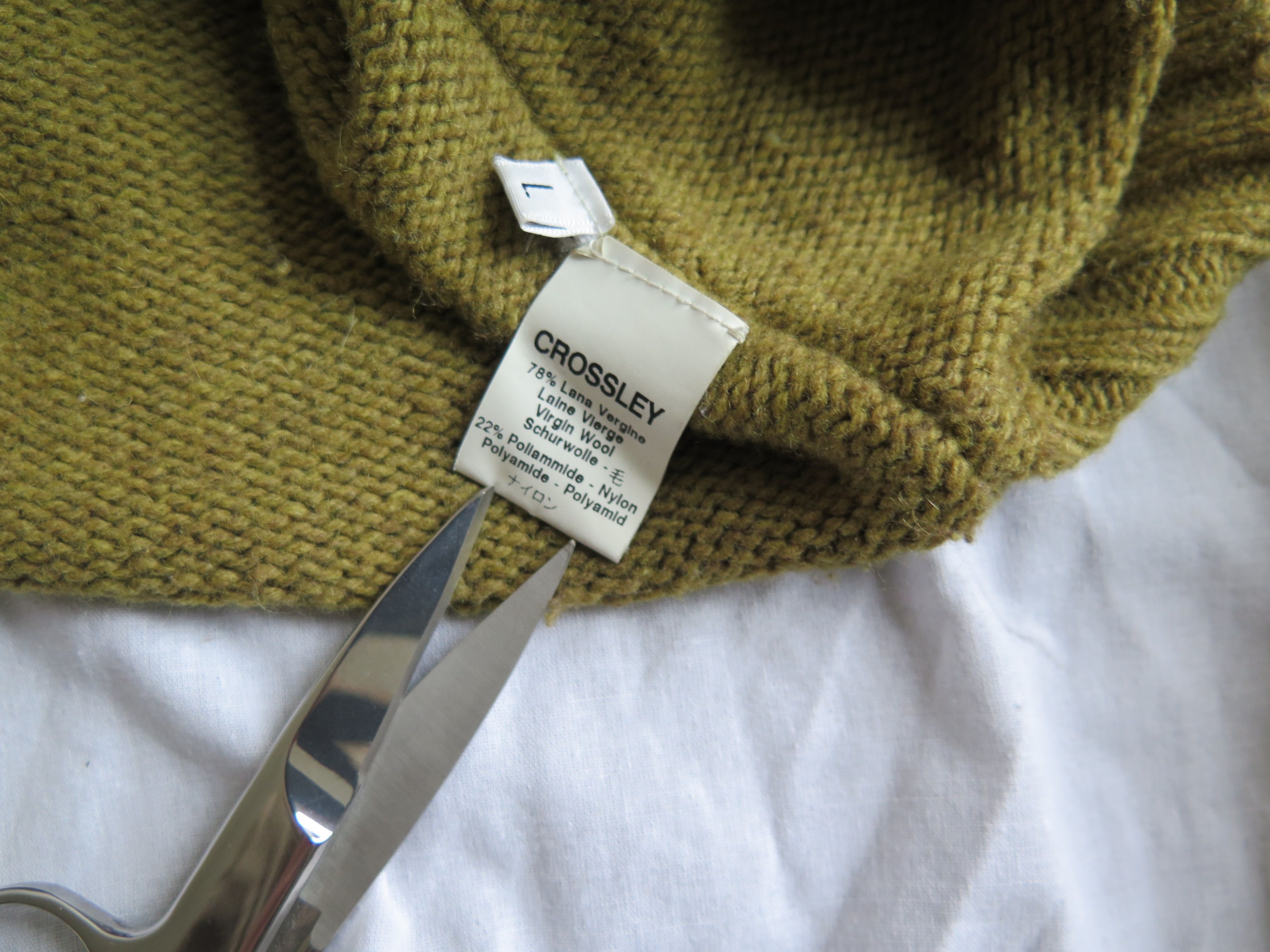 Crossley Green wool turtle neck Size US L / EU 52-54 / 3 - 5 Thumbnail
