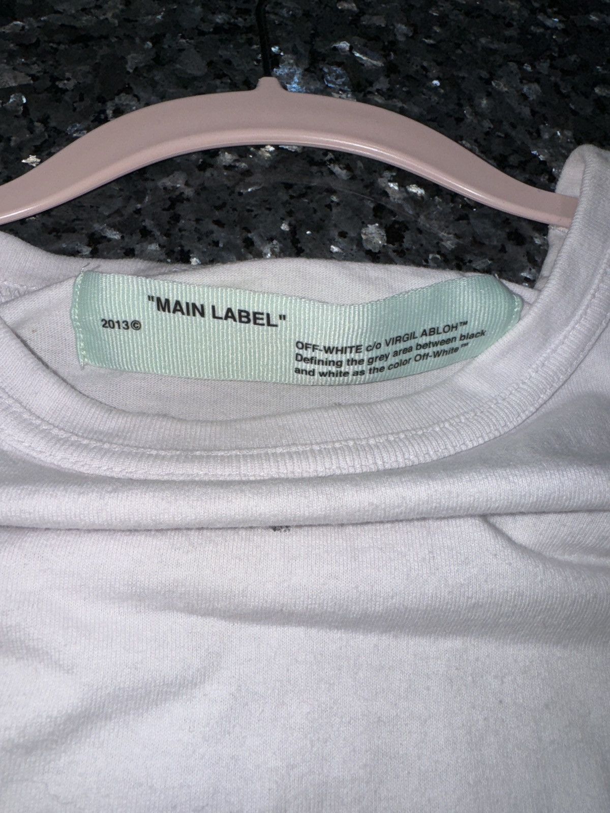 Off-White Off white mirror mirror tee Size US M / EU 48-50 / 2 - 3 Thumbnail