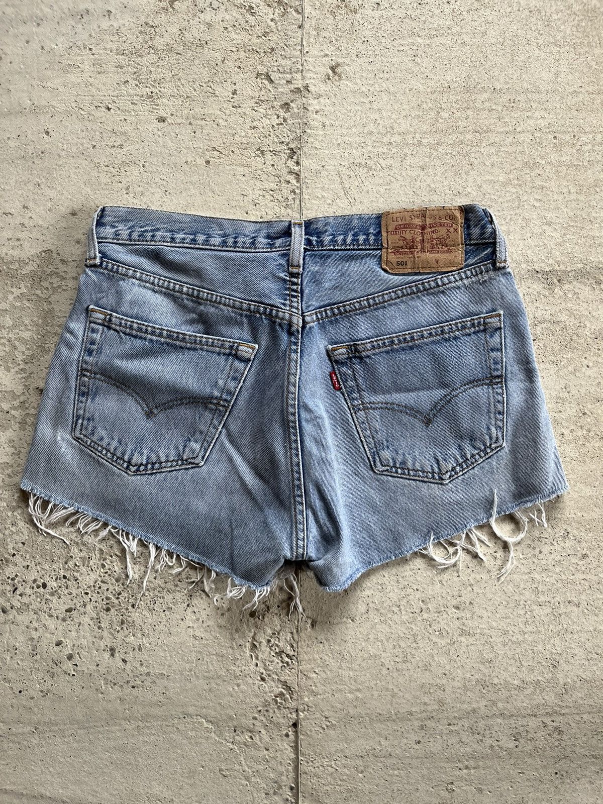 Vintage Levis Vintage Cutoff Booty Faded Shorts | Grailed