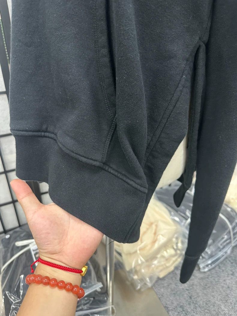 Fear of God Fear of God Black half-pulled sweatshirt Size US M / EU 48-50 / 2 - 9 Thumbnail
