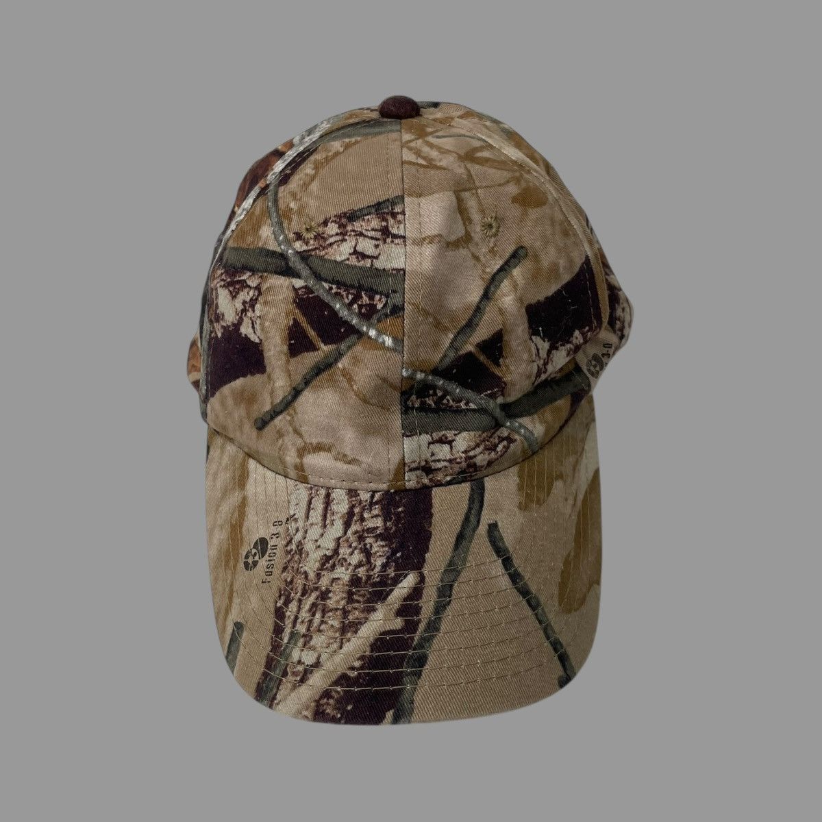 Vintage Vintage 90s blank camo hat Size ONE SIZE - 2 Thumbnail