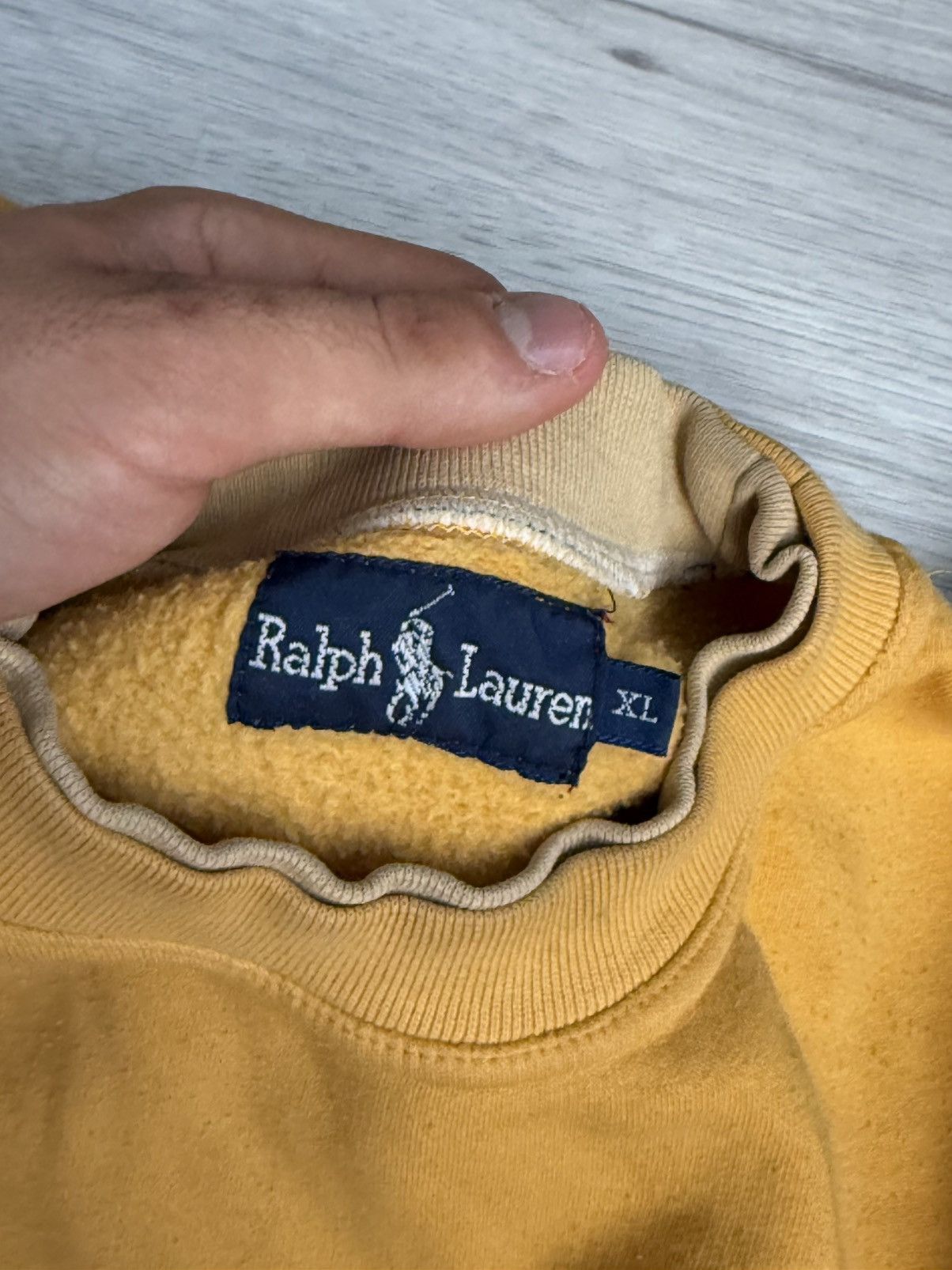 Polo Ralph Lauren Vintage Polo Ralph Lauren Sweatshirt big logo USA flag 90’s Size US L / EU 52-54 / 3 - 4 Thumbnail